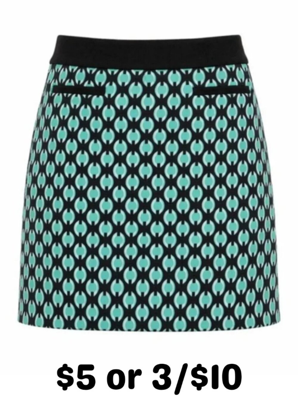Worthington Printed Pencil Skirt Small